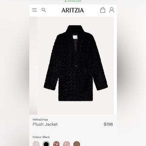 Wilfred Free Plush Jacket